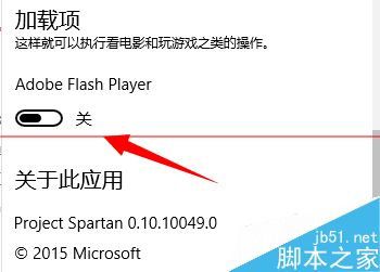 斯巴达Spartan浏览器设置开启或关闭Flash Player4
