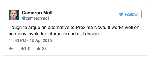 经典英文字体PROXIMA NOVA的视觉简史9