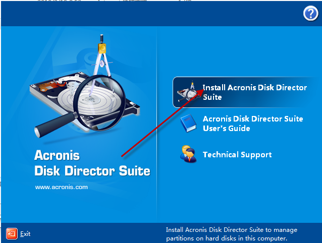 硬盘分区王Acronis Disk Director Suite安装汉化注册教程2