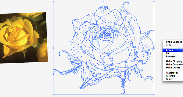 AI绘制有型有色的抽象派玫瑰花2