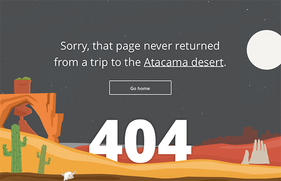 17个让人想亲自体验的404页面13