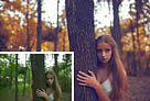 Photoshop打造唯美的秋季红树林人物图片1