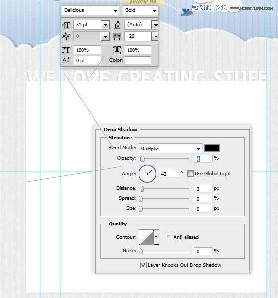 Photoshop设计简洁大方干净的网页界面设计8