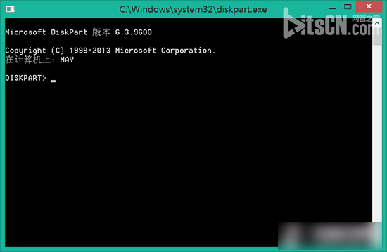 安装Win8时使用Diskpart命令分区图文详细教程1