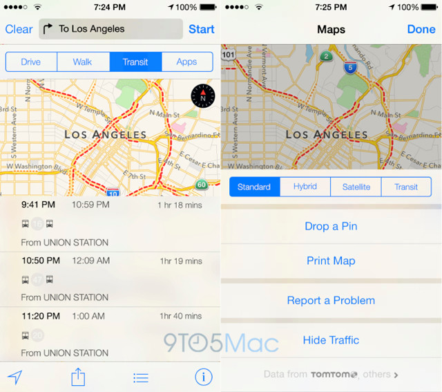 iOS9地图怎么查地铁路线 iOS9地图火车地铁导航用法1