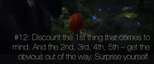 Pixar皮克斯的22条讲故事的准则12