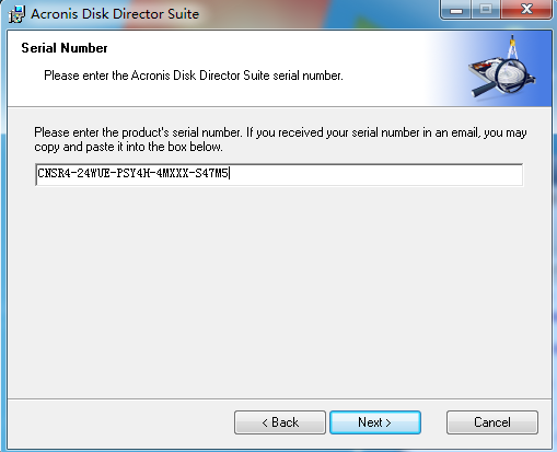 硬盘分区王Acronis Disk Director Suite安装汉化注册教程7