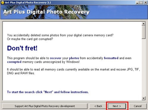 教你如何恢复相机已删除的相片2