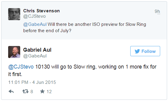 Windows 10 10130 Slow Ring版ISO镜像即将发布2