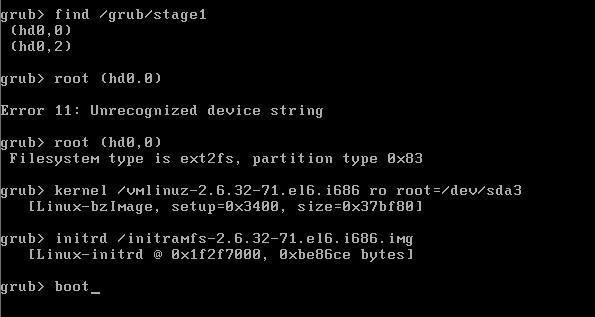 CentOS 6误删除的boot分区该如何还原恢复3