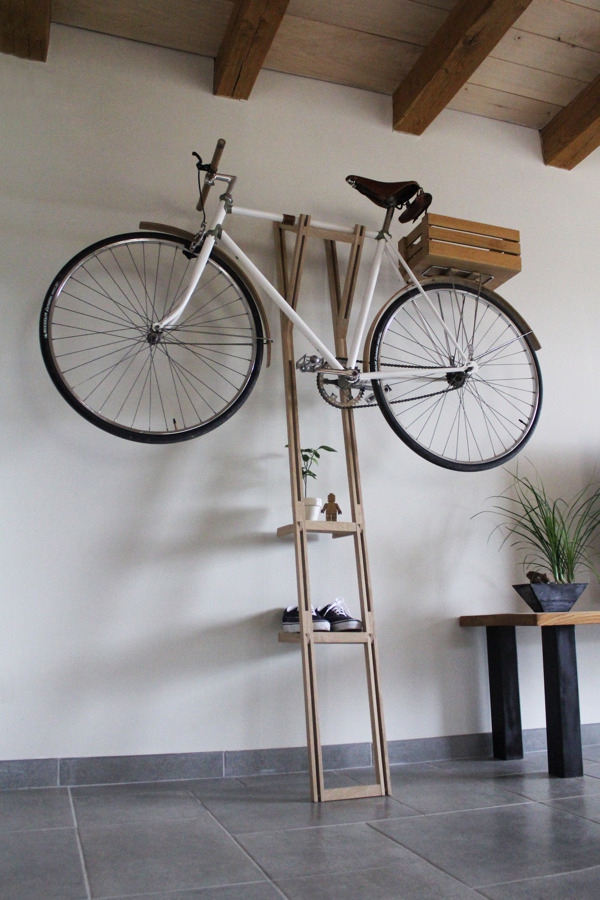 如何在空间有限的家里摆放自行车？57