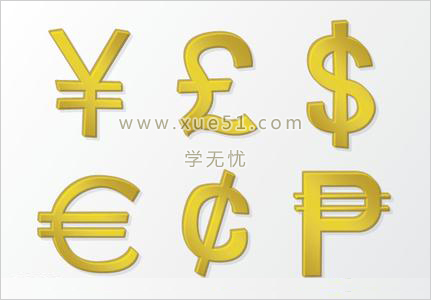 人民币货币符号怎么打及更改默认货币格式1