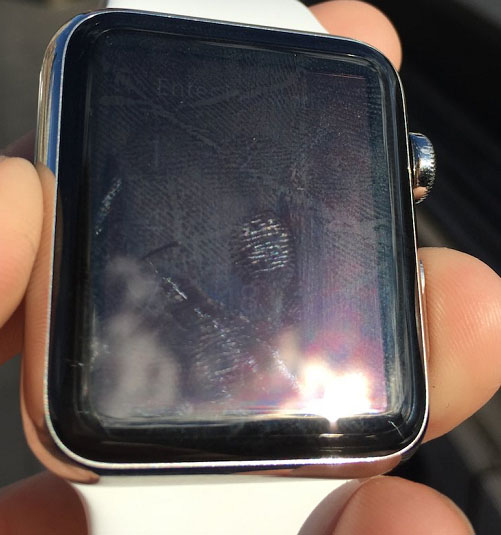 Apple Watch蓝宝石晶体镜面眩光严重是怎么办1