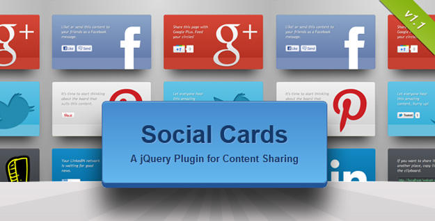 分享十五款 jQuery 社交网络分享插件6