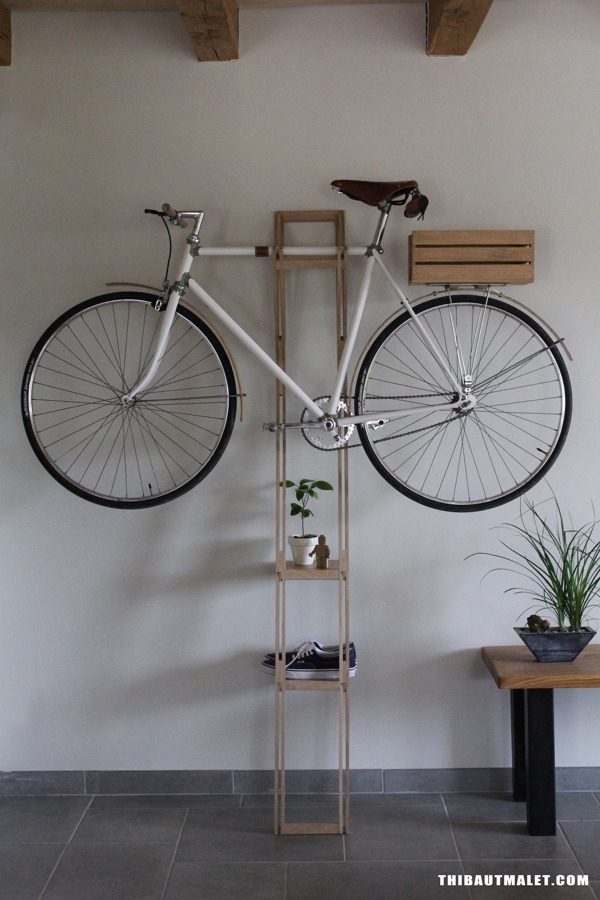 如何在空间有限的家里摆放自行车？58