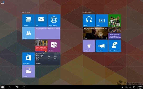 Windows 10 Build 10134上手试玩系统截图2