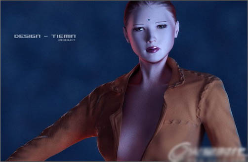 3DsMAX人物建模:打造3D版时装女郎6