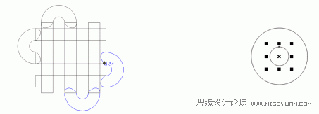 CorelDraw制作中国联通标志7