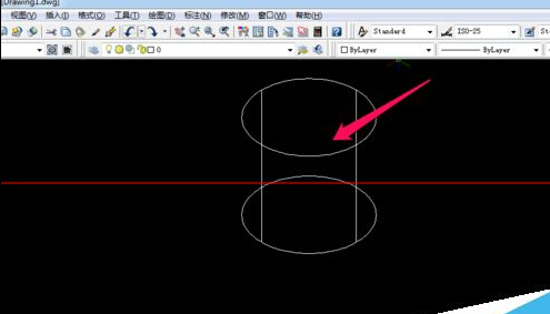 CAD怎么绘制立体圆柱体？7