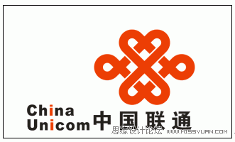 CorelDraw制作中国联通标志1