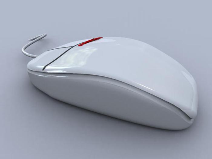 3D MAX  Loft建鼠标模型1