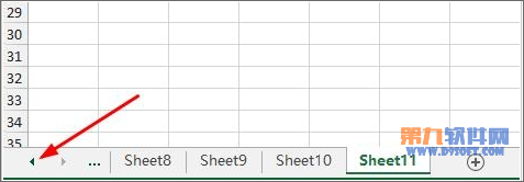 多个Excel工作表中怎么快速跳转到指定表？3