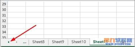 多个Excel工作表中怎么快速跳转到指定表？2