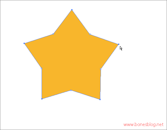 Adobe Illustratro CS3绘制小星星6