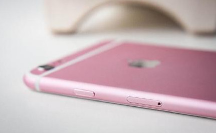 玫瑰粉色iphone6s什么样2