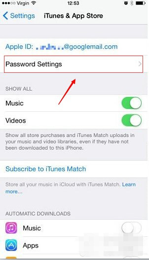 苹果iOS8.3下载免费应用不要密码设置方法2