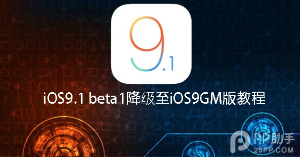 iOS9.1 beta1微信用不了 教你降级至iOS9GM版1
