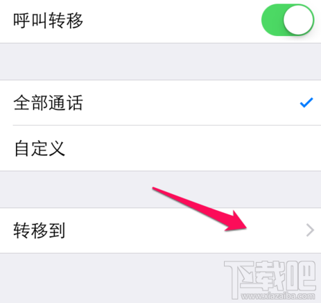 iPhone6怎么设置呼叫转移教程2