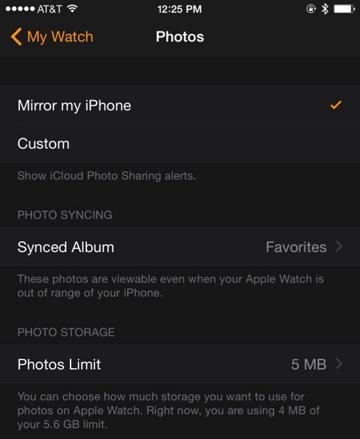 如何将iphone手机照片同步到Apple Watch Apple Watc照片同2
