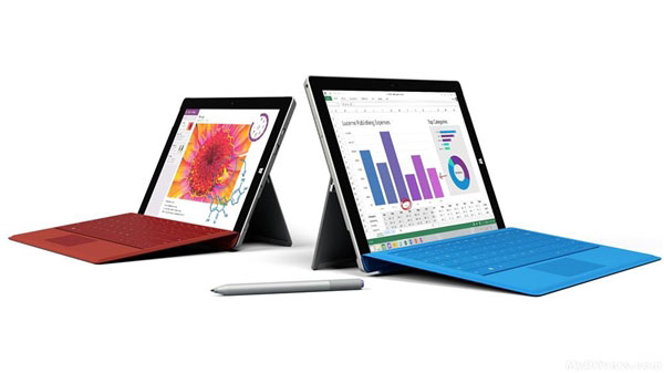 一张图让你秒懂Surface 3与Pro版参数有何不同？2