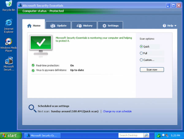 微软今日彻底终止Windows XP版MSE安全防护1