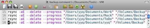 MacOSX系统技巧：用Rsync备份文件2
