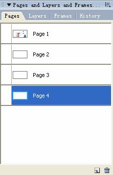 使用Pages（页面）面板制作网页5