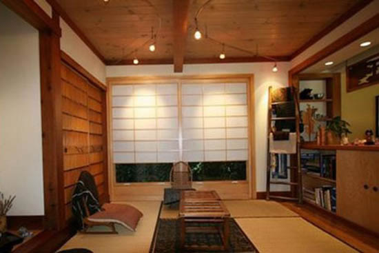 日式风格客厅装修效果图10