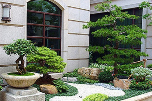 日式庭院设计图欣赏1