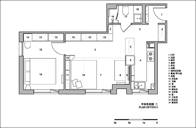 设计师神奇改造47㎡小户型2