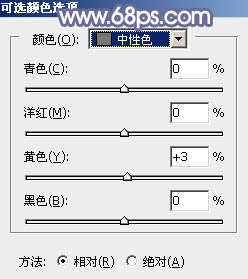 Photoshop打造甜美的深秋橙红色铁轨人物图片17