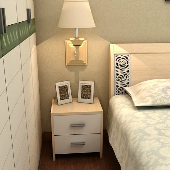 后现代风格的主卧室设计案例2