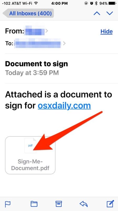 iOS9如何通过邮件应用内签署文件并回信使用教程2