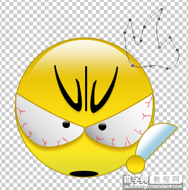 Photoshop制作可爱的QQ表情26