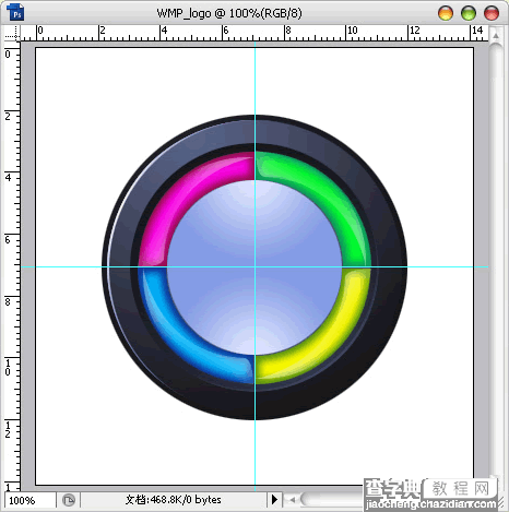 photoshop教你制作wmp11的logo14