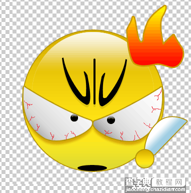 Photoshop制作可爱的QQ表情1