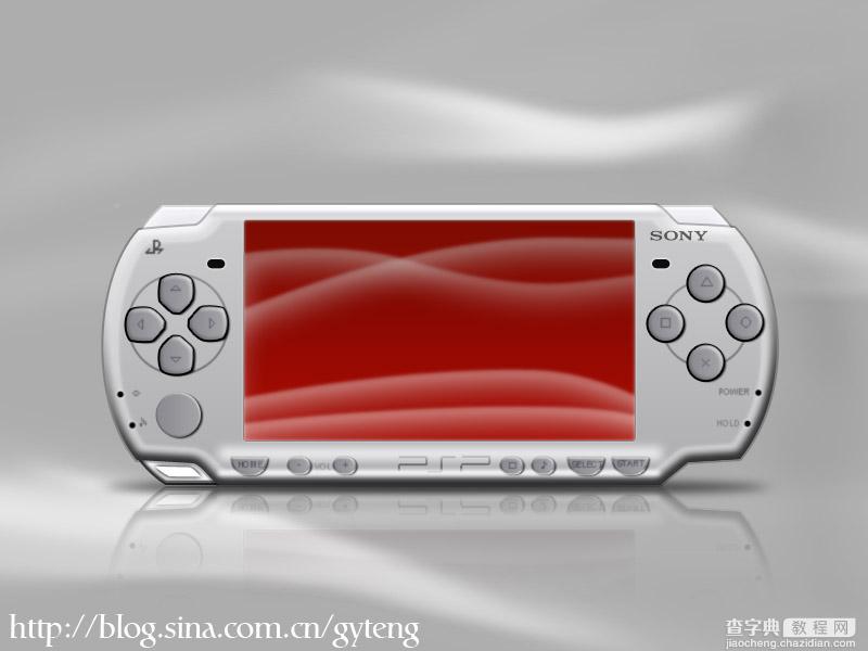 PS鼠绘逼真的索尼PSP1