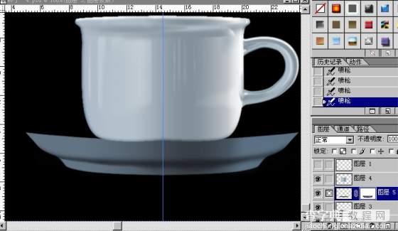 Photoshop绘制一个陶瓷杯14