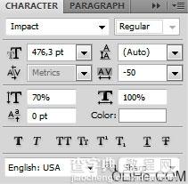 PHOTOSHOP设计一款醒目的文字效果11