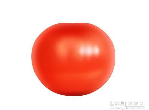 Photoshop制作鲜红的逼真番茄20